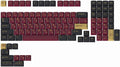 GMK Red Samurai Keycap Set for Full-Size Keyboards - Bold Cherry
