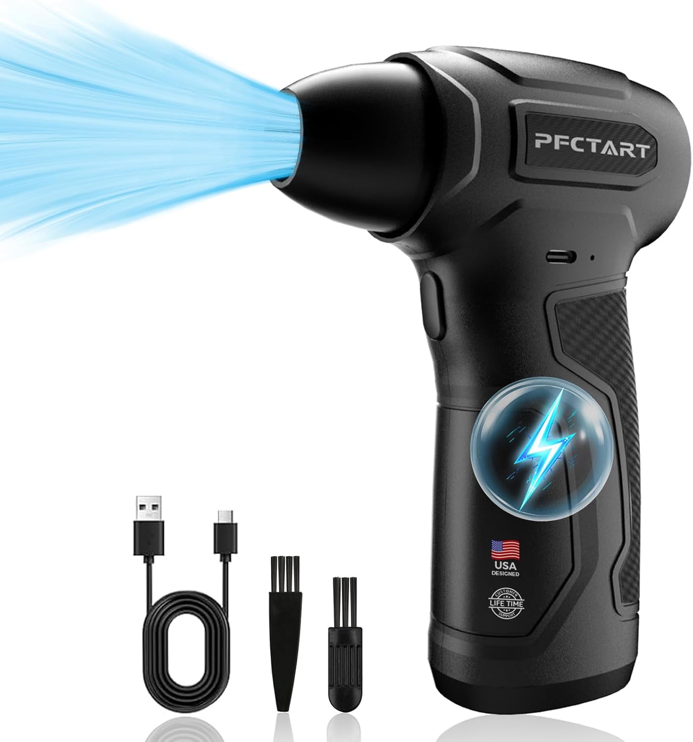 200000RPM Cordless Air Blower - Powerful Cleaning Tool