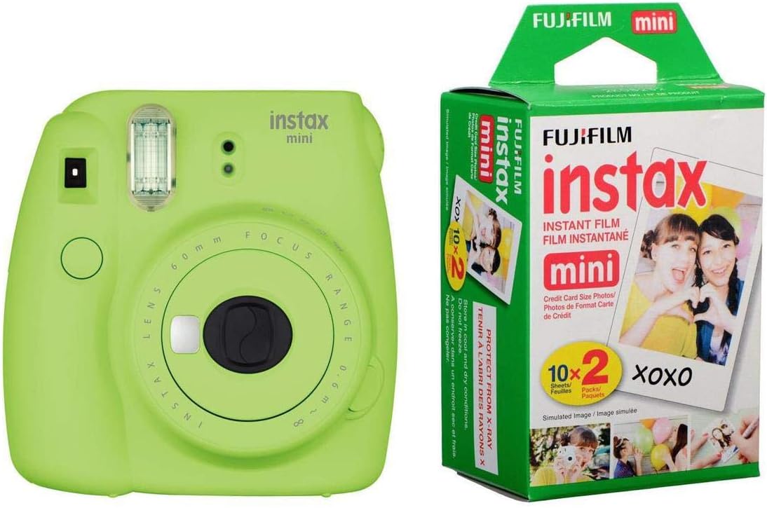 Fujifilm Instax Mini 9 Camera Bundle - Capture Memories Instantly