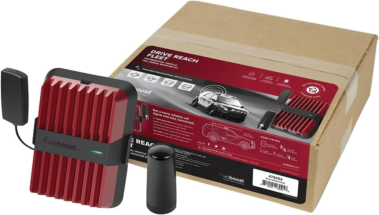 weBoost Drive Reach Fleet Cell Phone Signal Booster for Vehicles