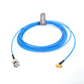 BNC to M5 Microdot Right Angle Test Cable - Low Noise 30m