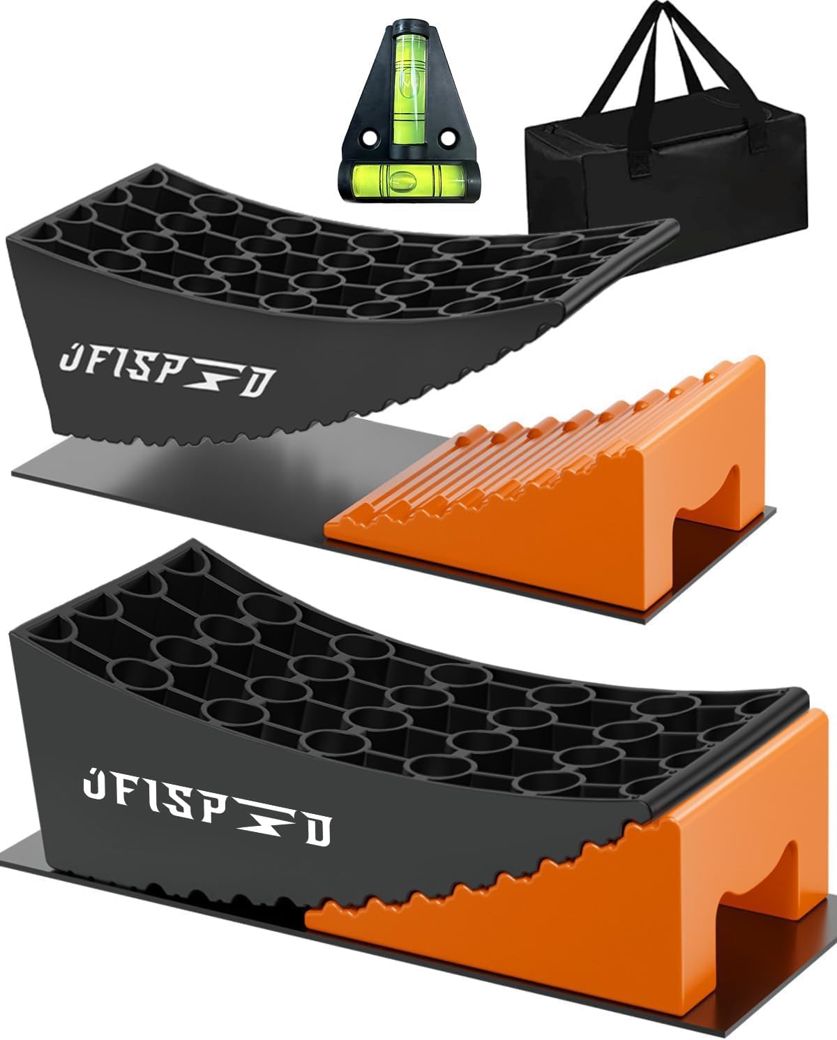 RV Leveling Blocks Ramp Kit for Easy Camper Leveling System