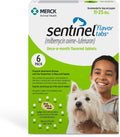 Sentinel Flavor Tabs for Dogs 11-25 lbs - Monthly Parasite Protection