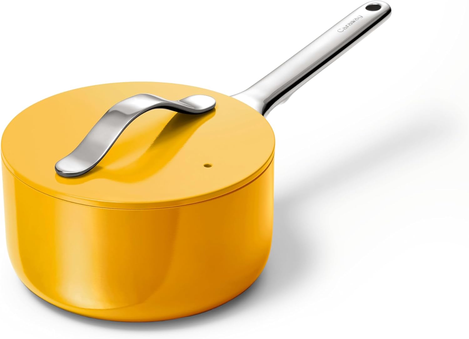 Caraway Nonstick Ceramic Sauce Pan - 1.75 qt Marigold