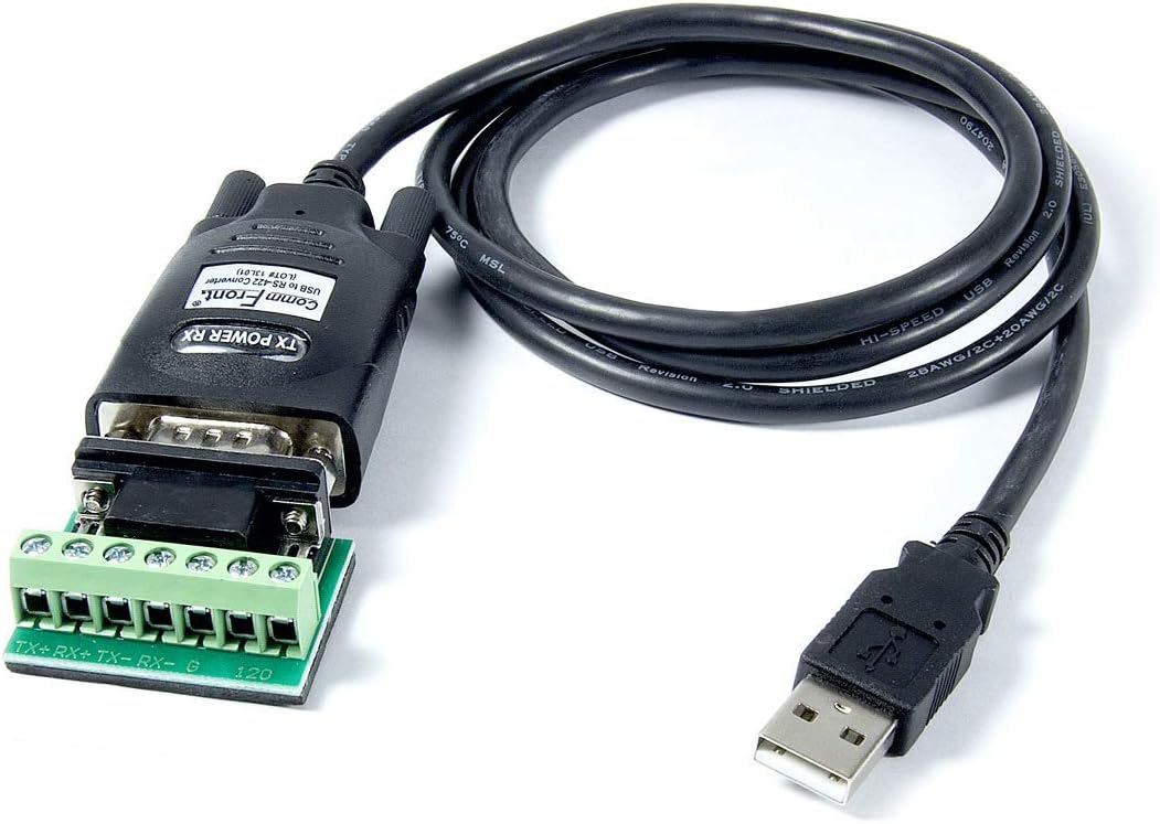 USB to 4-Wire RS422 / RS485 Adapter with FTDI Chipset Features