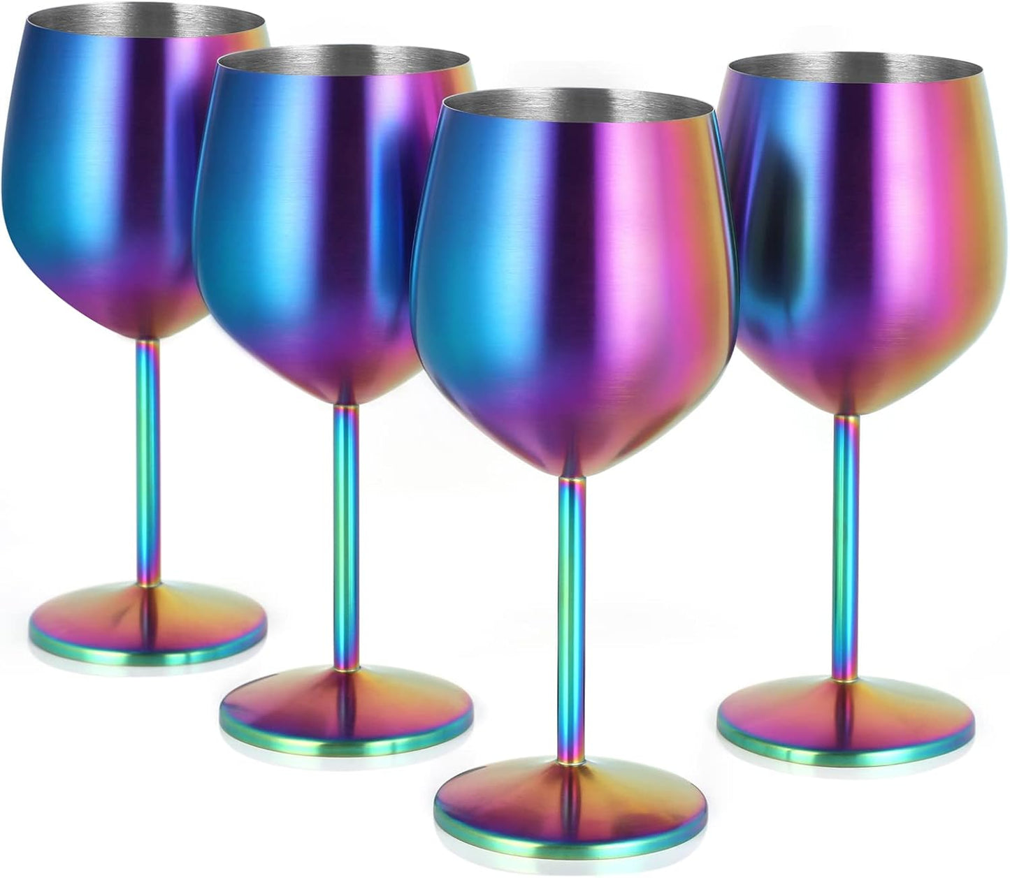 Stainless Steel Wine Glasses Set of 4 for Every Occasion