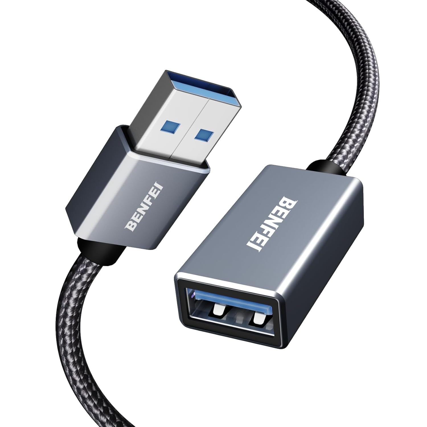 BENFEI USB 3.0 Extension Cable 3.3ft - Extend Your Reach Easily!