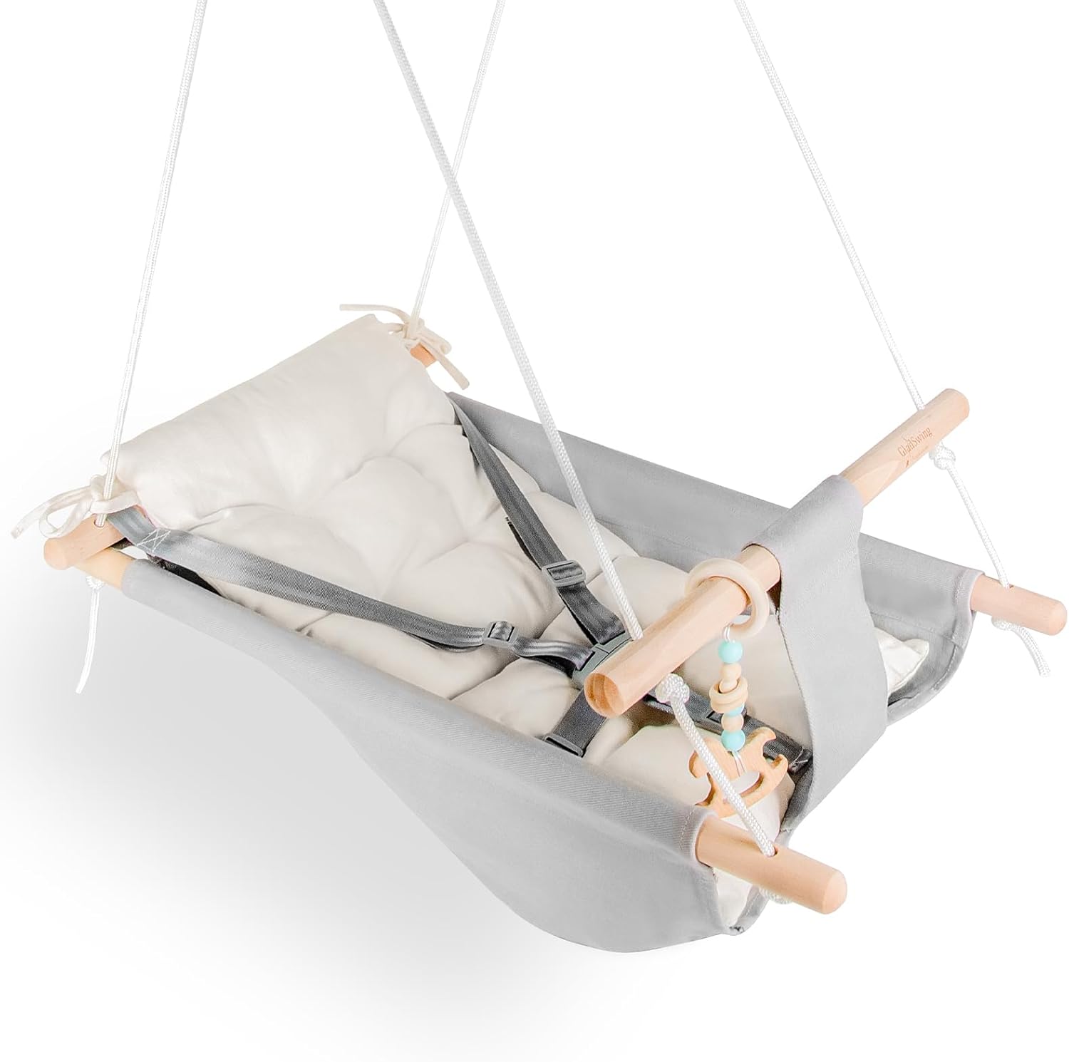 Baby Swing Indoor and Outdoor with Adjustable 5-Point Harness