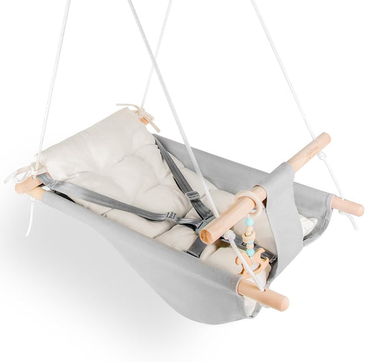 Baby Swing Indoor and Outdoor with Adjustable 5-Point Harness