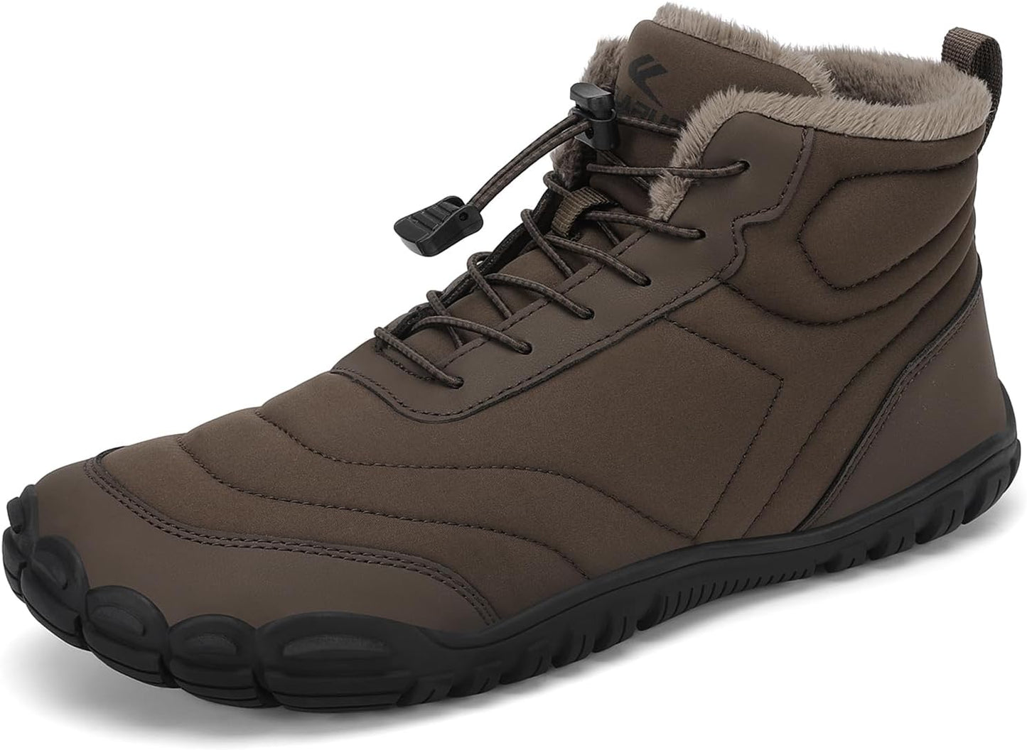 FLARUT Mens Womens Barefoot Snow Boots for Winter Adventures