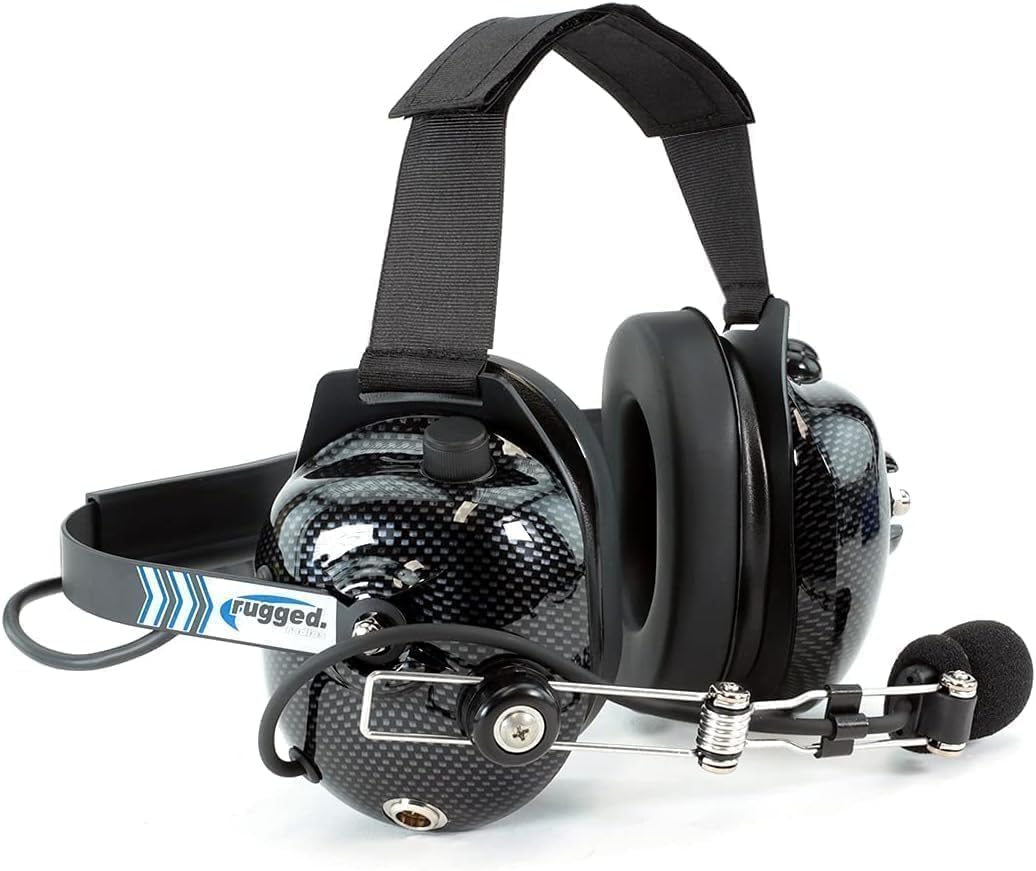 Rugged Radios H41 Behind The Head Headset for Racing and More