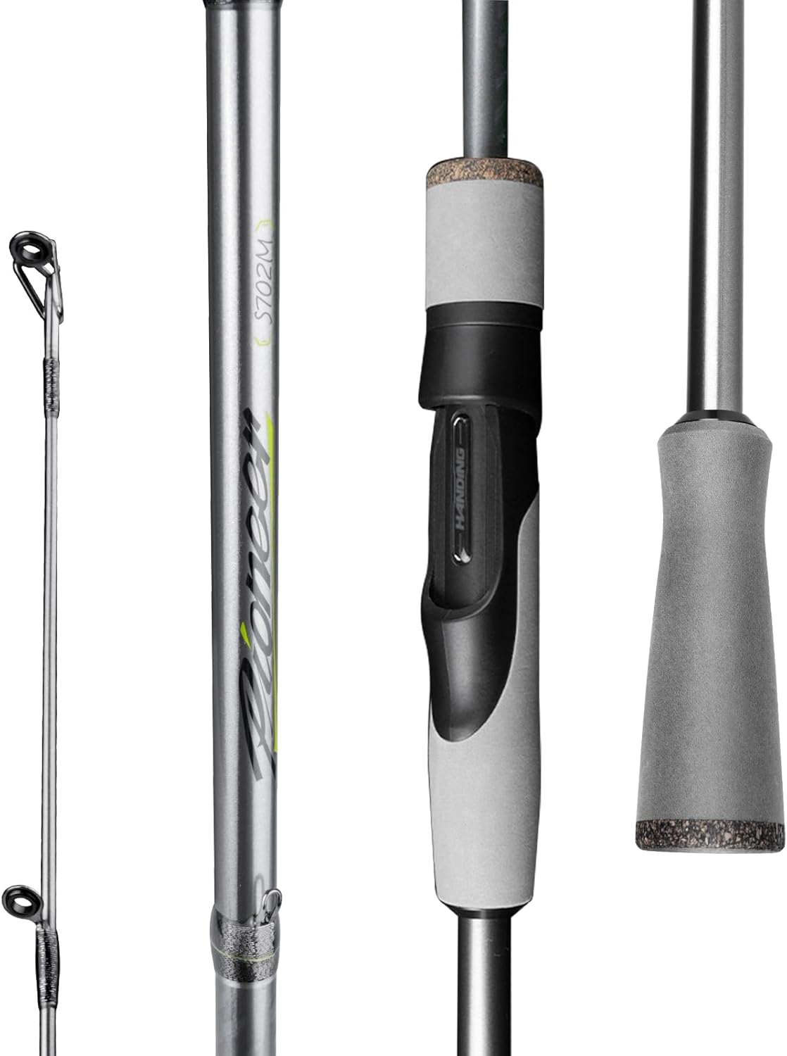Pioneer Bass Fishing Rod for Versatile Spinning & Casting Use