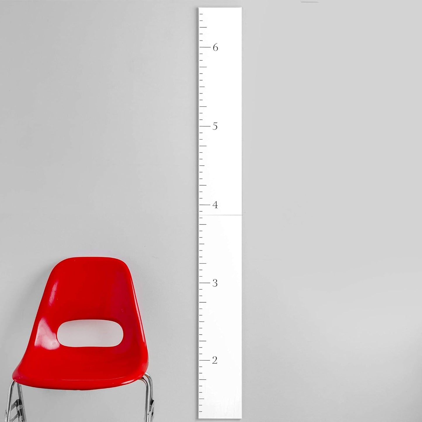 Wooden Growth Chart for Wall - Kids Height Measuring Board