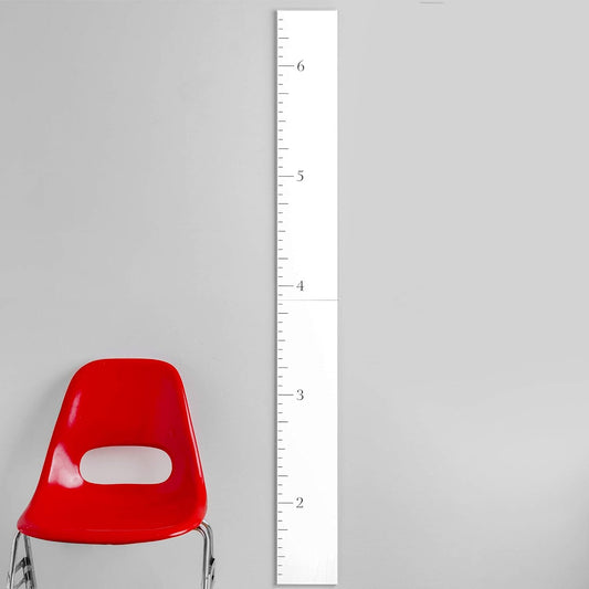 Wooden Growth Chart for Wall - Kids Height Measuring Board