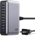 USB C Charger 620W GaN 10-Port Charging Station - High-Speed Hub