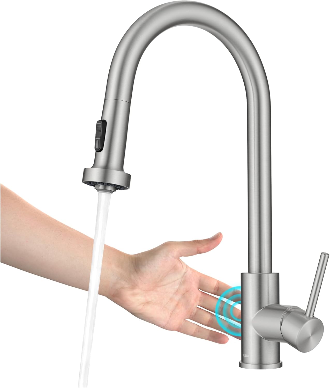 KRAUS Bolden Touchless Kitchen Faucet with Pull Down Sprayer