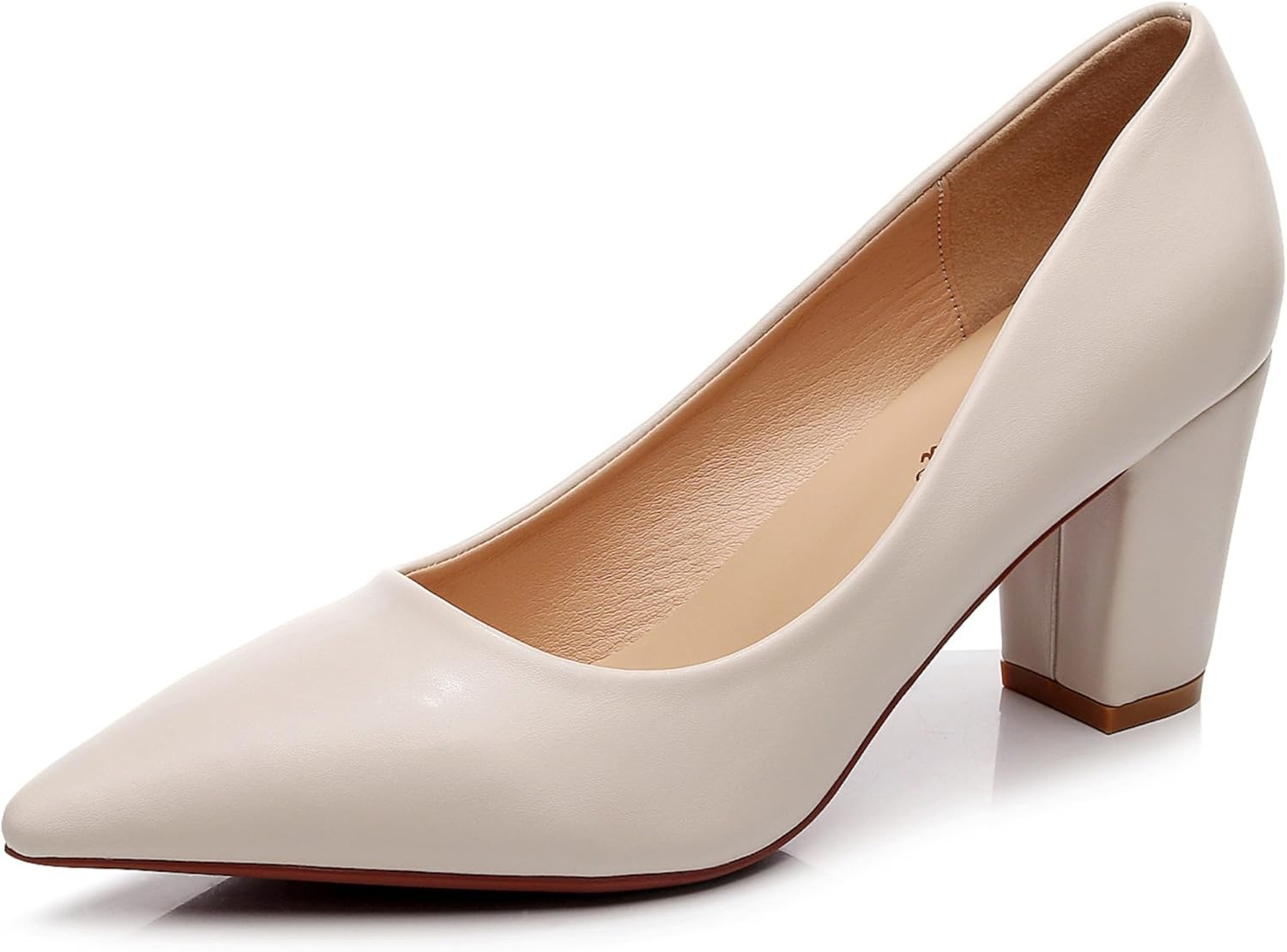VenusCelia Women's Lewin Pump Chunky Heel Shoe for Every Occasion