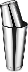 Professional Stainless Steel Cocktail Shaker Set by Stock Your Home