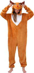 Snug Fit Adult Unisex Onesie Cosplay Costume - Cozy Flannel Suit