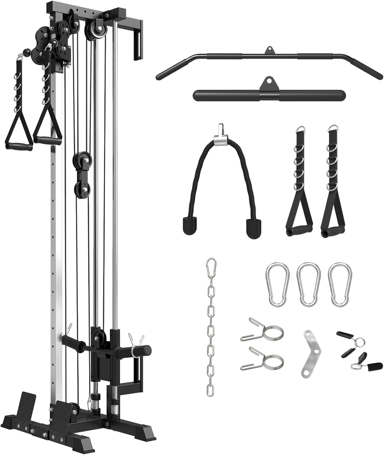 Mikolo Wall Mount Cable Station for Home Gym Fitness Equipment