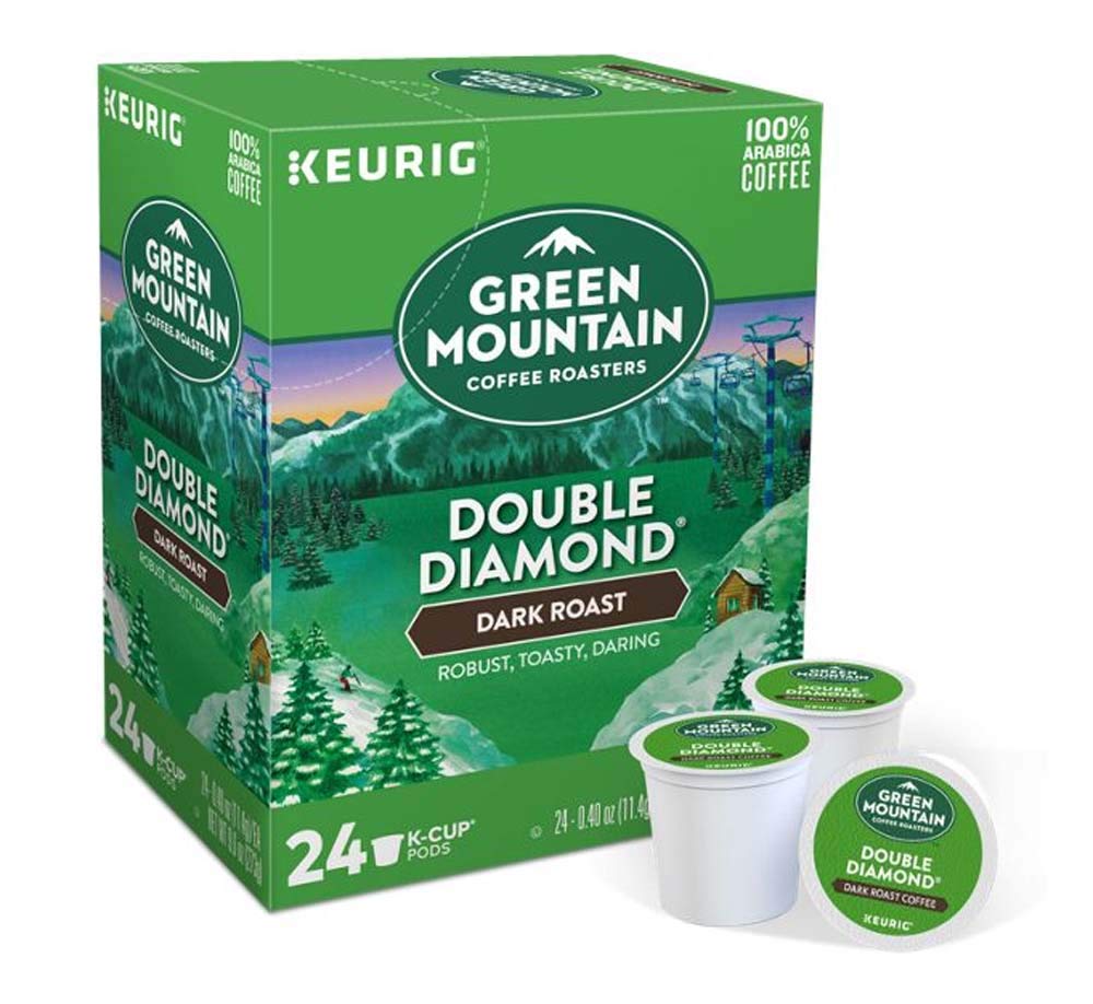 Dark Roast Double Diamond K-Cups - Rich Flavor