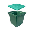16x16x16in Underground Splice Box with Fiberglass Solid Cover - Labor