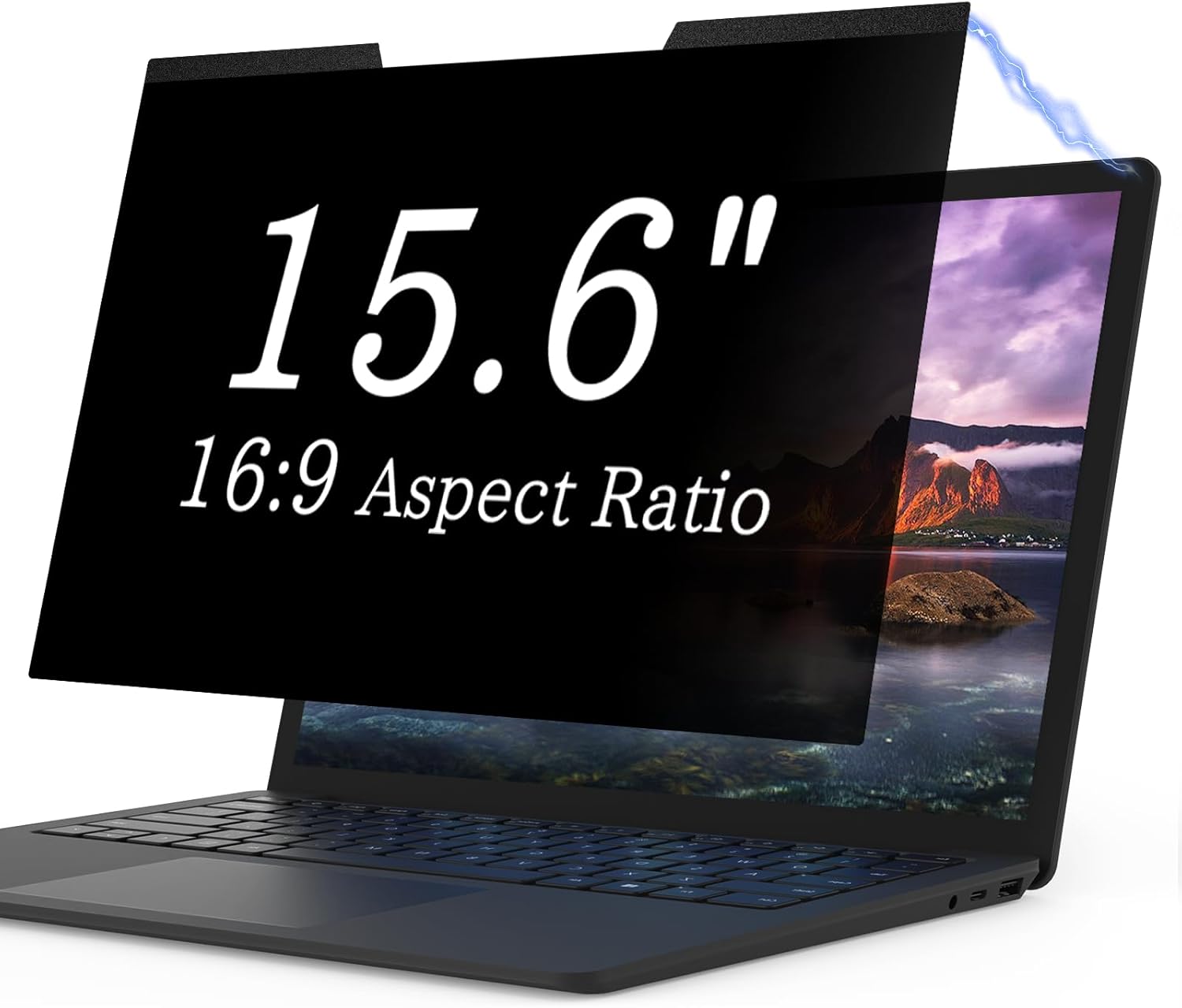 Magnetic Laptop Privacy Screen 15.6 Inch for Enhanced Security