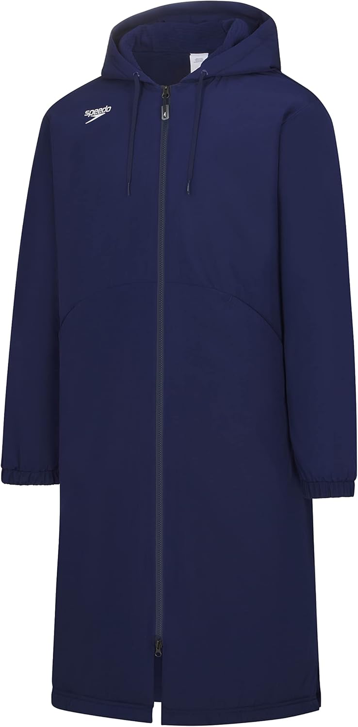 Speedo Unisex Adult Parka Jacket with Fleece Lining for Comfort