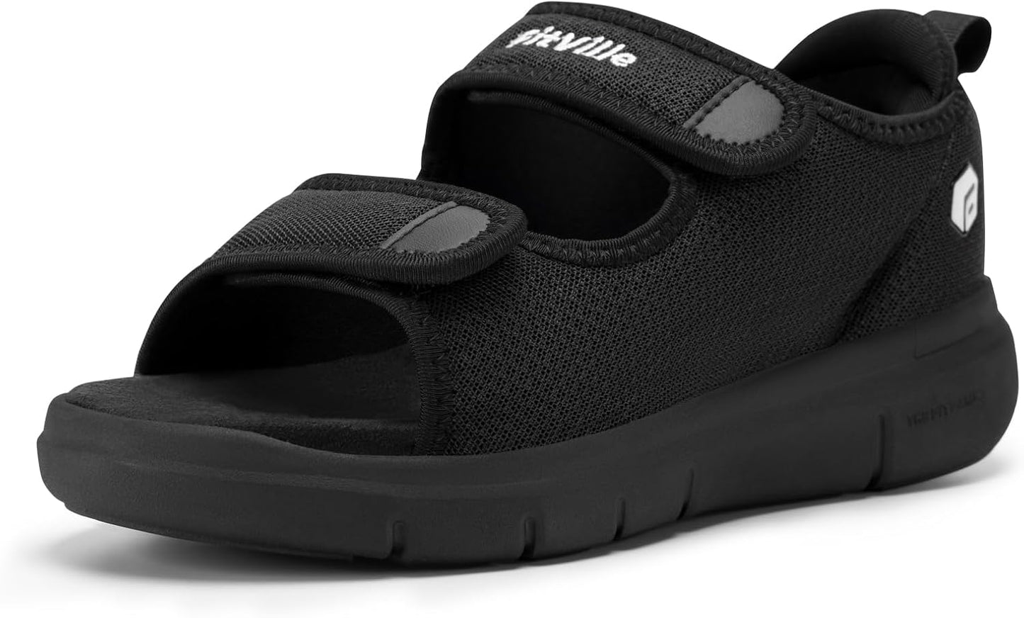FitVille Diabetic Sandals for Men with Arch Support and Comfort
