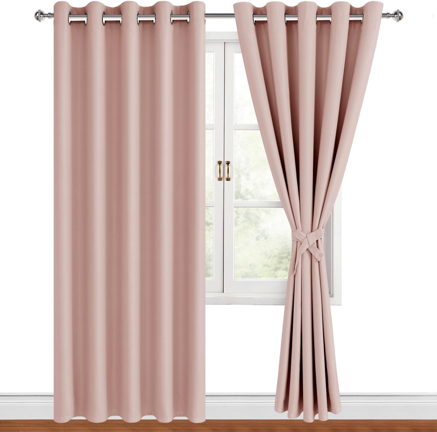 Hiasan Blackout Curtains for Bedroom - Thermal Insulated Panels