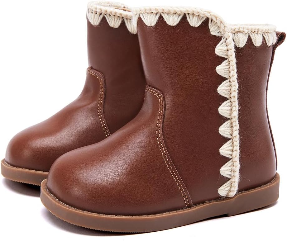 BMCiTYBM Baby Boys Girls Boots for First Walking Booties