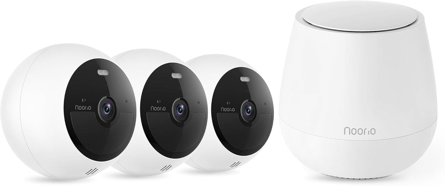 Noorio Wireless Home Security System with Smart Hub - Protect Your Home