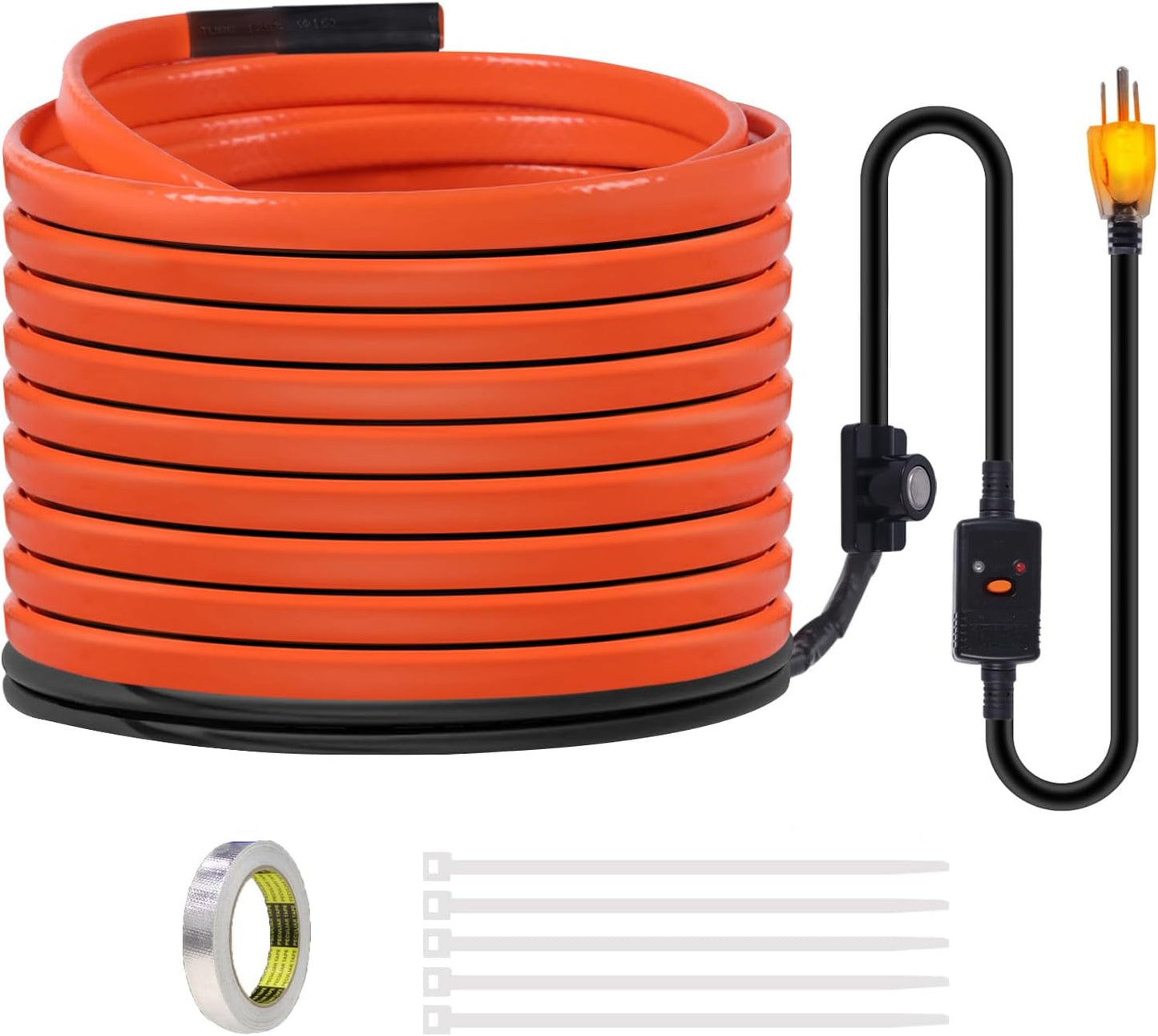 50FT Heat Tape for Water Pipes Freeze Protection and Safety