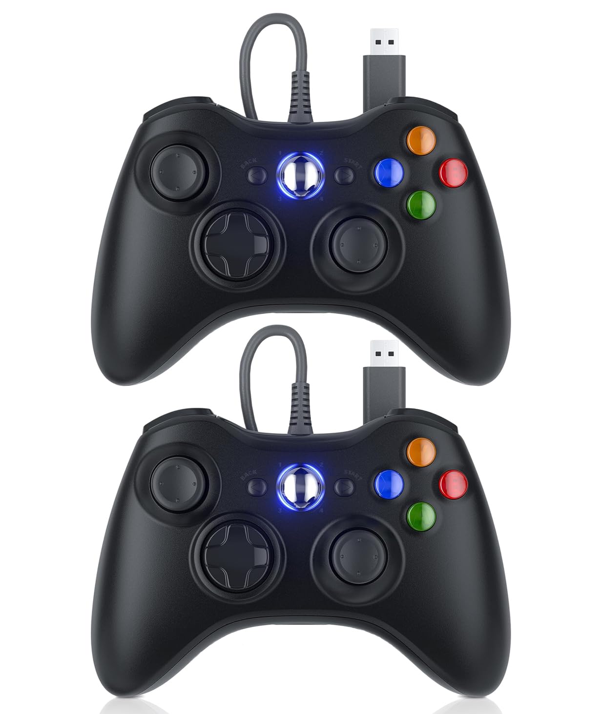 Dinosoo Replacement Xbox 360 Wired Controller for PC Gaming