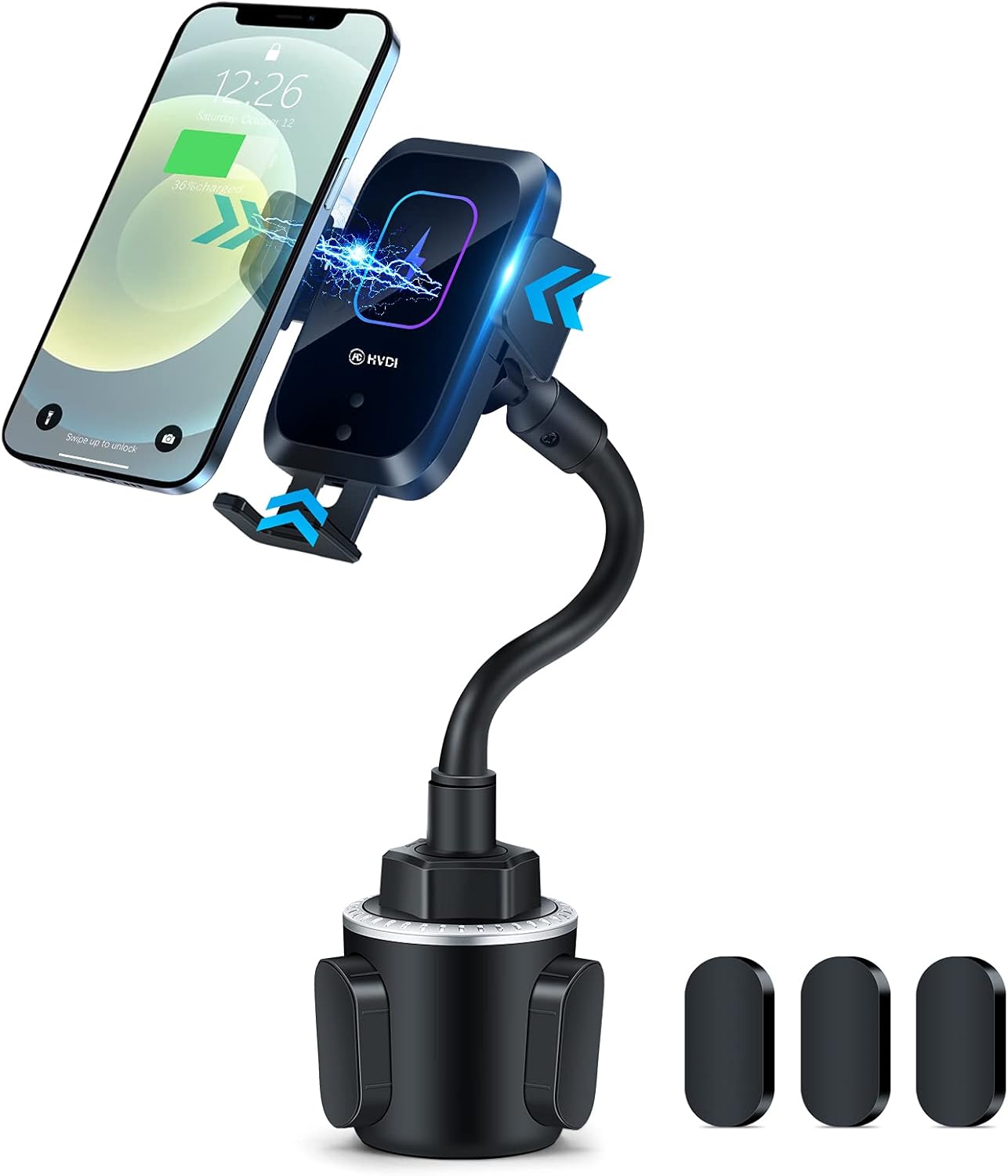 Piosoo Wireless Car Charger: Fast Qi Charging on the Go!