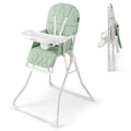 BABY JOY Foldable High Chair for Babies and Toddlers - Space Saving
