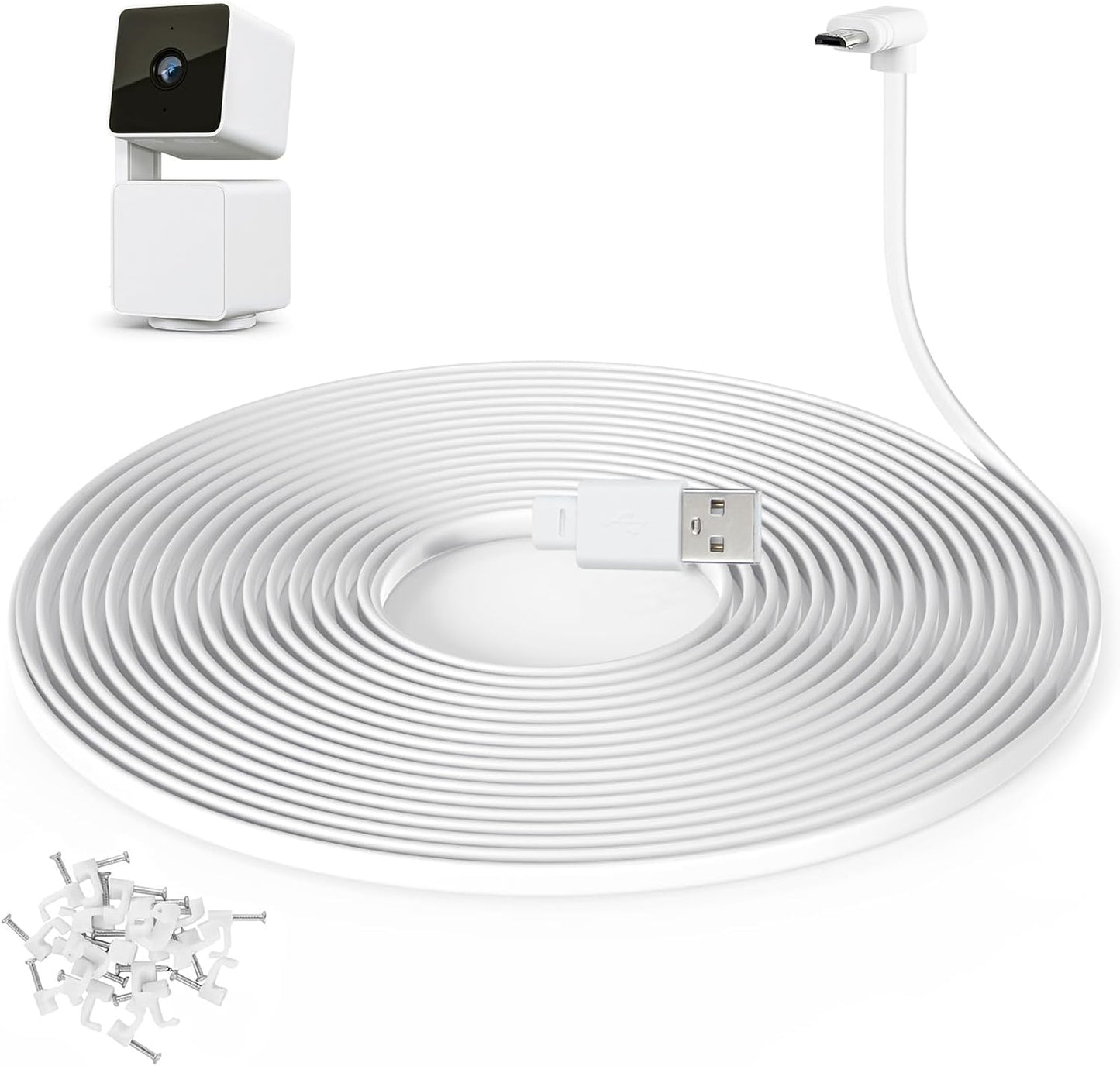 YEAOI 60ft Outdoor Cable for WYZE Cam V3