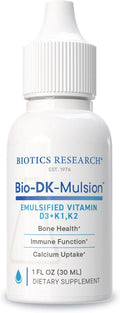 Emulsified Vitamin D3 and K Drops 125 mcg D3 + 300 mcg K2 - Bone