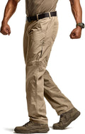 CQR Men's Military Cargo Pants - Durable Water Resistant Tactical