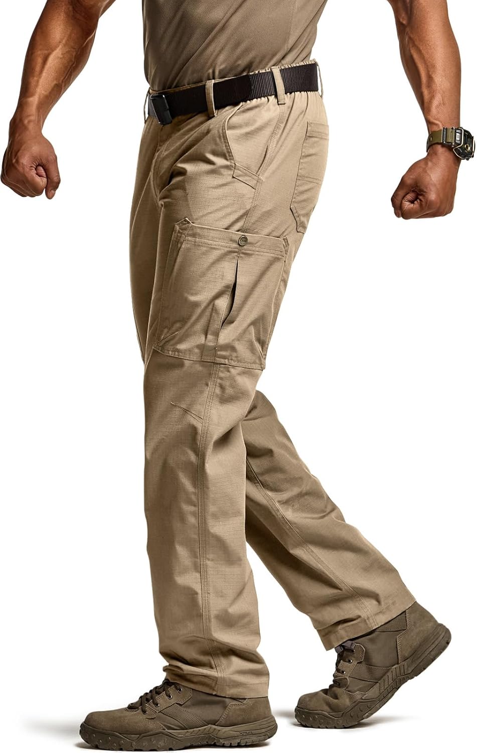 CQR Men's Military Cargo Pants for Tactical Outdoor Activities