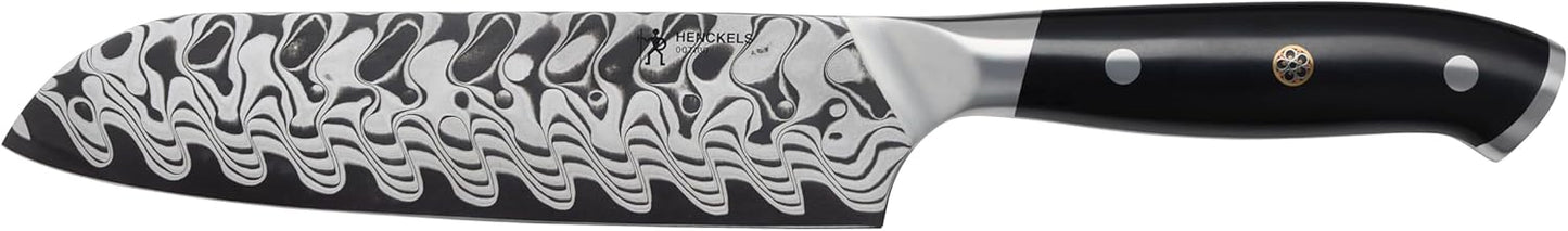 Henckels Compass Damascus 7-inch Santoku Knife Review