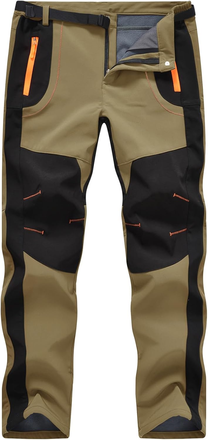 TBMPOY Men's Snow Ski Hiking Pants for Winter Adventures