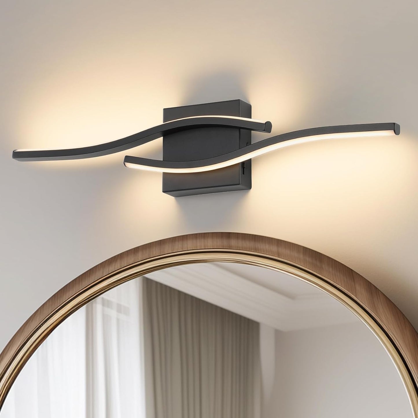 Joossnwell Dimmable Vanity Light Bar for Modern Bathroom Decor