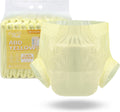 Disposable Adult Diaper All Night Yellow 10 Pack (Large 37ft-47ft)
