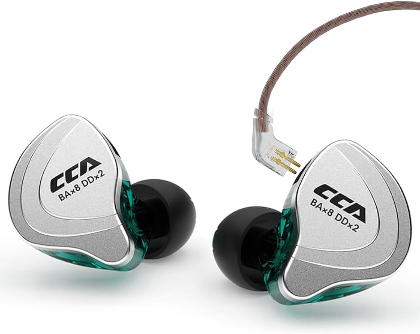 CCA C10 in Ear Monitor Headphone with 10 Hybrid Drivers