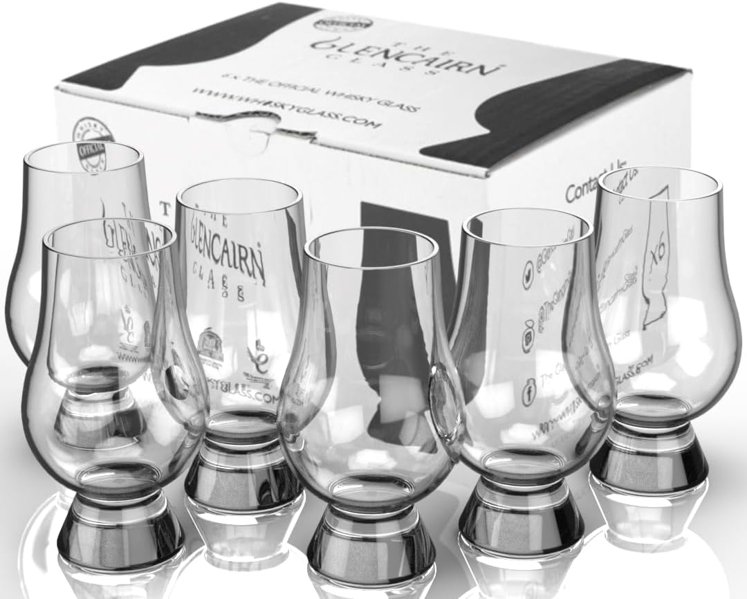 Glencairn Whisky Glass Set of 12 for the Ultimate Tasting Experience