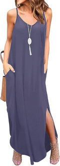 GRECERELLE Women's Summer Casual Loose Maxi Dress - Beach Cover Up