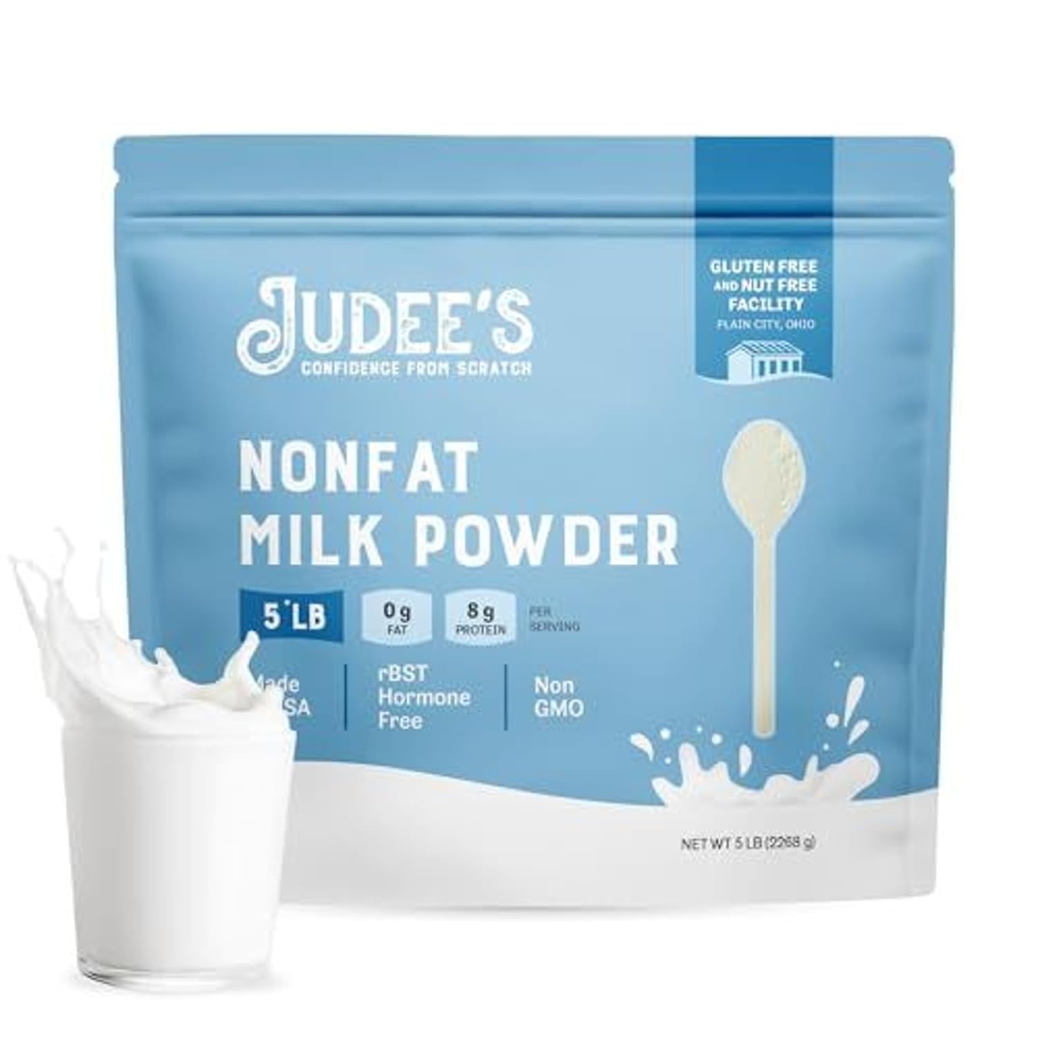 Judee's Gluten Free Nonfat Dry Milk Powder for Baking