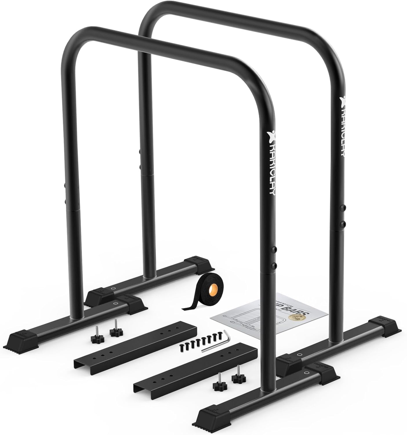 2025 Upgrade World's Best Strongest Premium Dip Bars for Home Gym