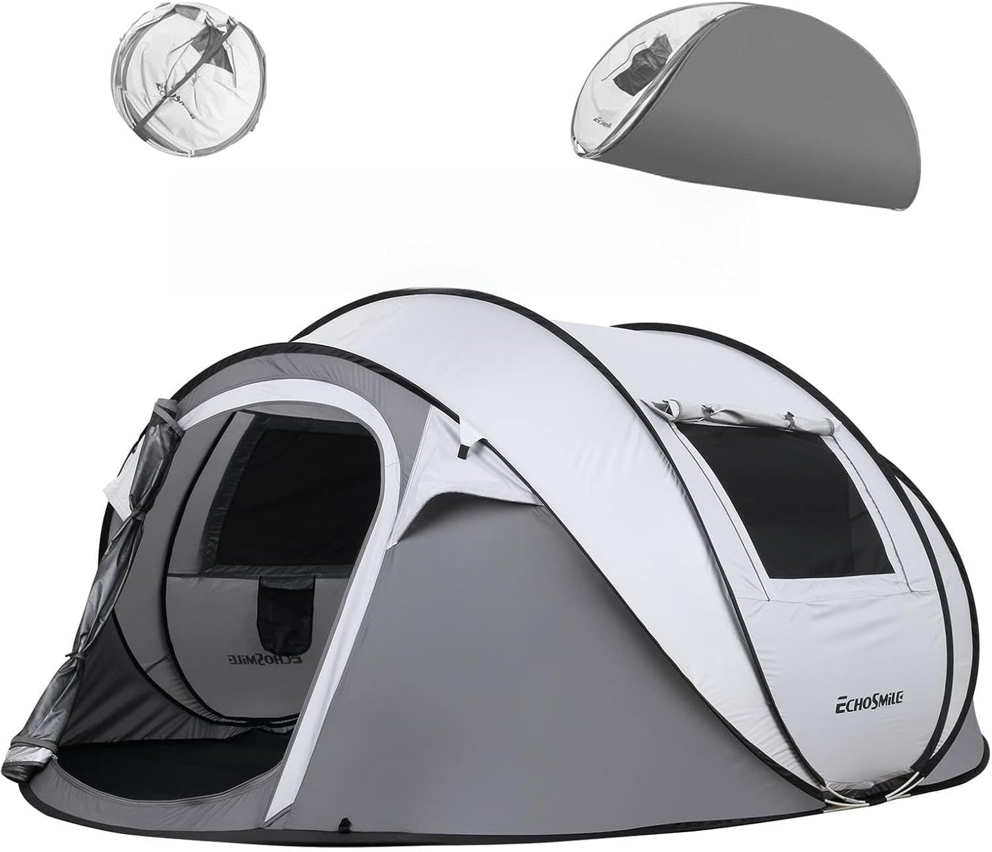 EchoSmile Instant Pop Up Camping Tent for Family Adventures